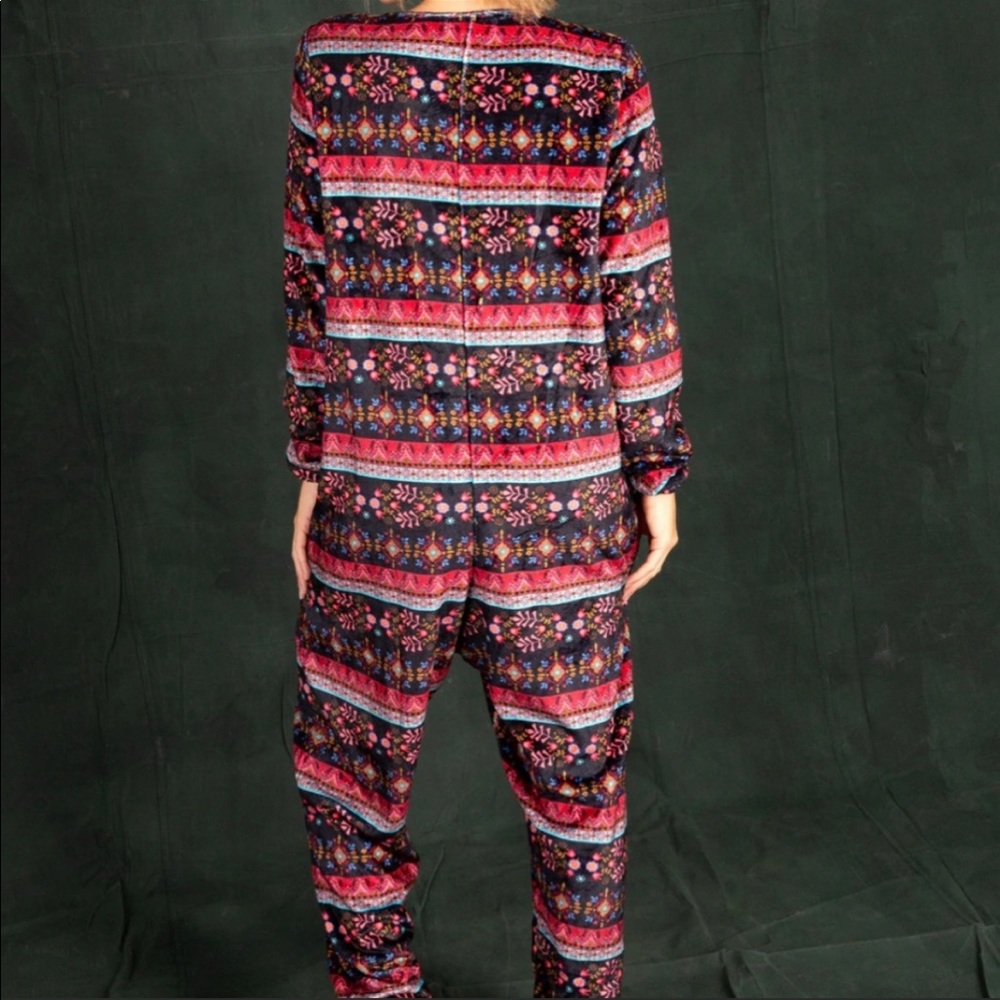 Natural Life Fleece Onesie Loungewear - Picture 4 of 4